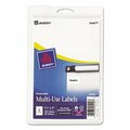 Avery Dennison Removable Multipurpose Label, 3x1-1/2in 150/PK 05440